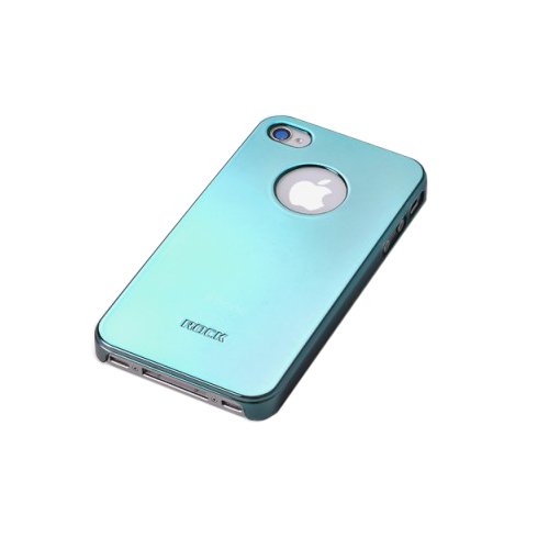 Чехол-накладка для Apple iPhone 4/4S - ROCK New Ti Shell синий
