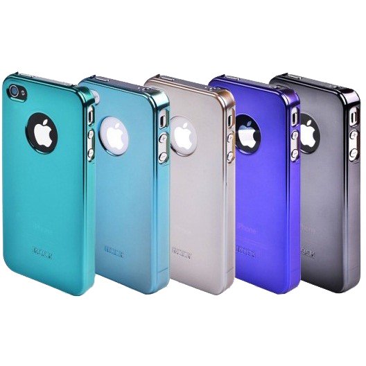 Чехол-накладка для Apple iPhone 4/4S - ROCK New Ti Shell синий Чехол-накладка для Apple iPhone 4/4S - ROCK New Ti Shell синий