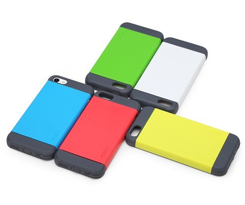 Чехол-накладка для Apple iPhone 5C - ROCK Shield синий