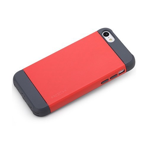Пластиковый чехол ROCK Shield красный для iPhone 5C