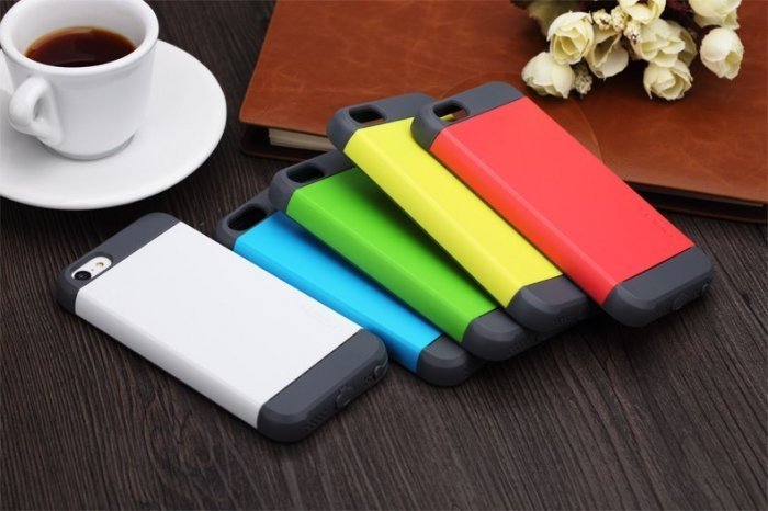 Пластиковый чехол ROCK Shield красный для iPhone 5C