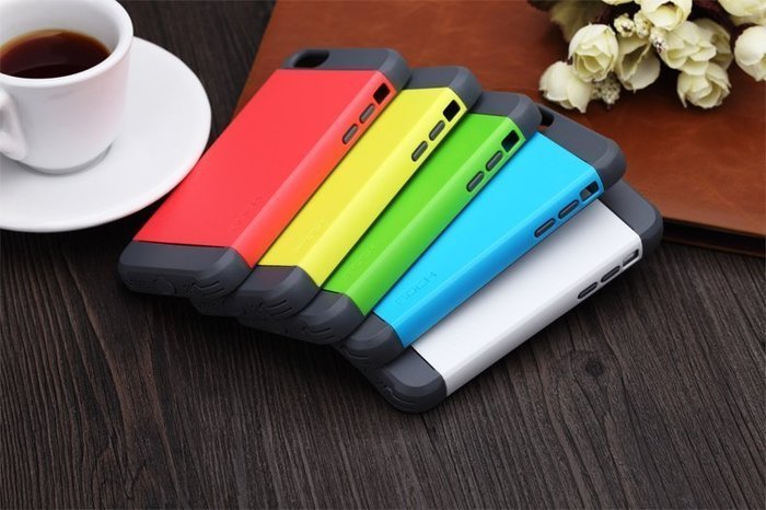 Пластиковый чехол ROCK Shield белый для iPhone 5C