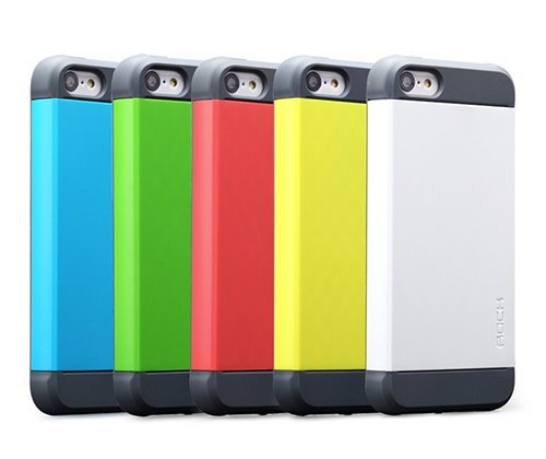 Пластиковый чехол ROCK Shield желтый для iPhone 5C