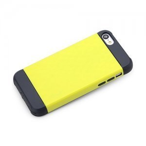 Пластиковый чехол ROCK Shield желтый для iPhone 5C