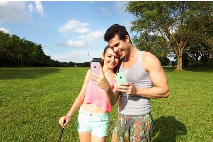 Полупрозрачный чехол ROCK Texture зеленый для iPhone 5C