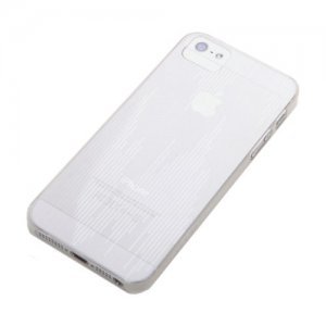 Пластиковый чехол ROCK Texture прозрачный для iPhone 5/5S/SE