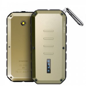 Внешний аккумулятор IWALK Extreme Spartan 13000 mAh, 2 USB, 2.4A/1.0A желтый Внешний аккумулятор IWALK Extreme Spartan 13000 mAh, 2 USB, 2.4A/1.0A желтый