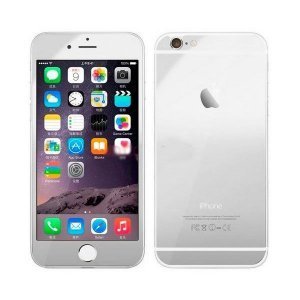 Защитное стекло для Apple iPhone 6 Plus/6S Plus - зеркальное, серебристое