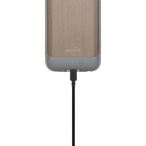 Чехол-аккумулятор для Apple iPhone 6/6S - Moshi iGlaze Ion серый