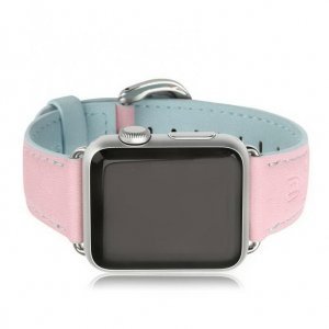 Ремінець Baseus Colorful рожевий + синій для Apple Watch 38/40/41 мм