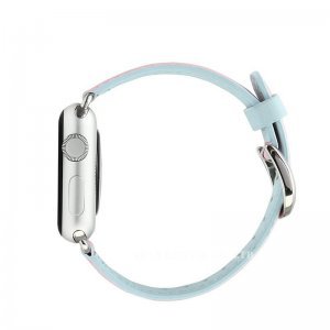 Ремешок Baseus Colorful розовый + синий для Apple Watch 38/40/41 мм