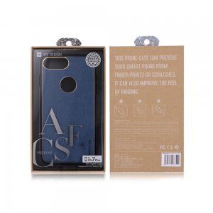 Пластиковый чехол WK Splendor коричневый для iPhone 8 Plus/7 Plus