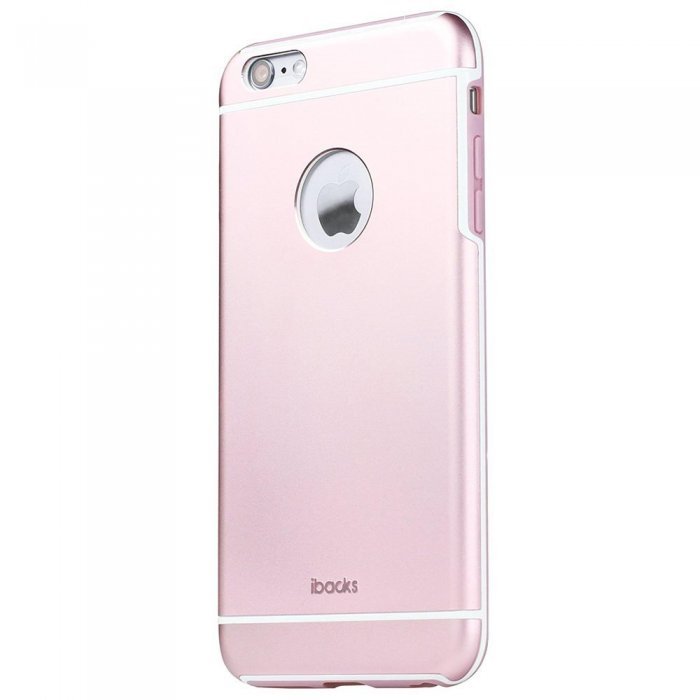 Защитный чехол iBacks Armour розовый для iPhone 6/6S