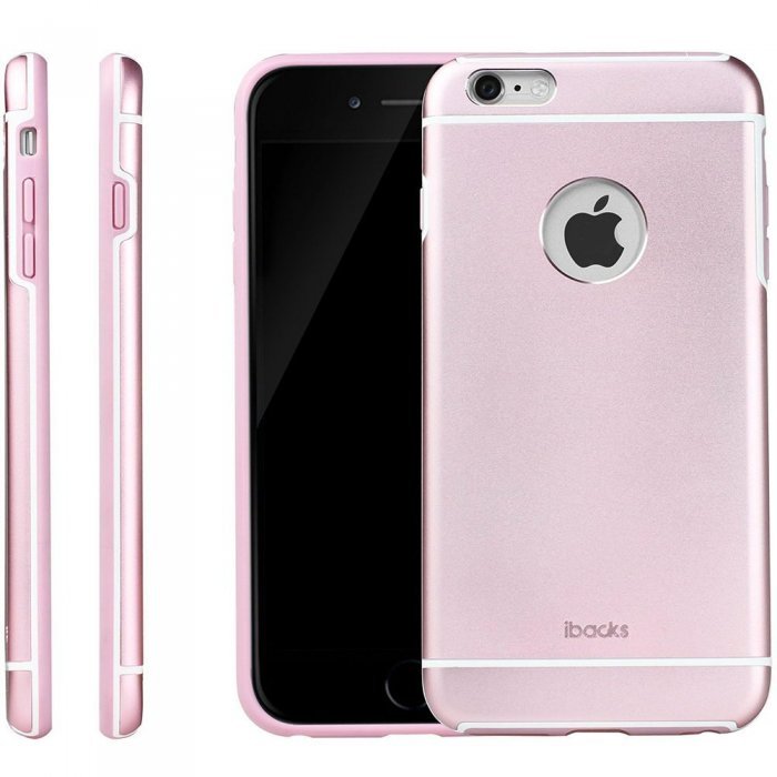 Защитный чехол iBacks Armour розовый для iPhone 6/6S Защитный чехол iBacks Armour розовый для iPhone 6/6S