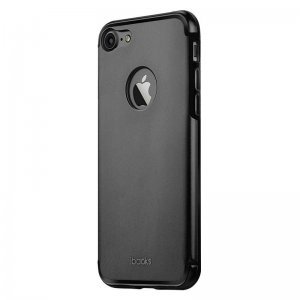 Защитный чехол iBacks Essence Aluminum чёрный для iPhone 8/7/SE 2020