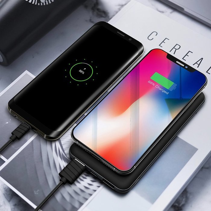 Зовнішній бездротовий акумулятор iWalk Chic Air 8000mAh чорний (уцінка W) Зовнішній бездротовий акумулятор iWalk Chic Air 8000mAh чорний (уцінка W)