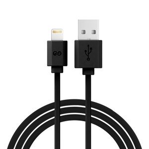 Lightning кабель iWalk Trione 1м, черный для iPhone/iPad/iPod