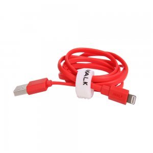 Кабель Lightning iWalk Trione 2м, красный для iPhone/iPad/iPod