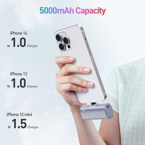 Повербанк iWalk Linkpod X сріблястий (LPX001-001A-ES)