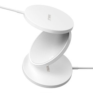 Беспроводное зарядное устройство iWalk Crazy Cable MagLite Wireless Charger 15W (MCC010L-002A) белое
