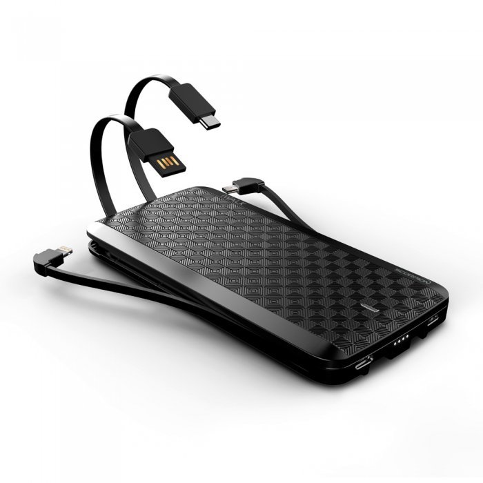 Внешний аккумулятор iWalk Scorpion 12000mAh черный (уценка M)