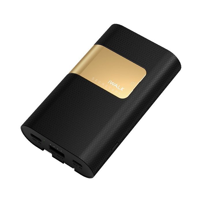 Внешний аккумулятор iWalk Secretary 10,000mAh черный (УЦЕНКА)