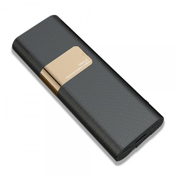 Внешний аккумулятор iWalk Secretary Plus 20000mAh черный (M+L)