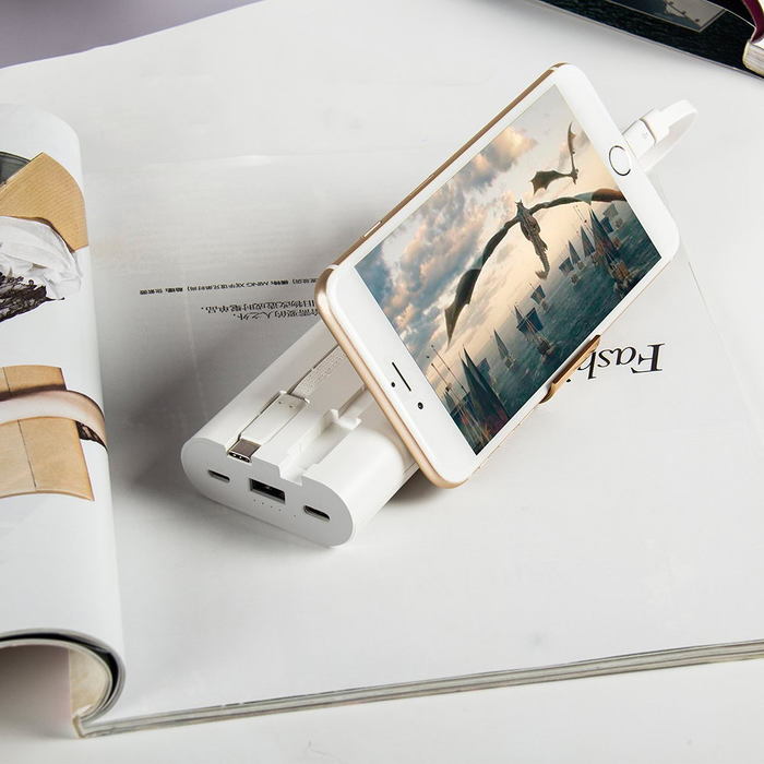 Внешний аккумулятор iWalk Secretary Plus 20000mAh белый (уценка Lightning) Внешний аккумулятор iWalk Secretary Plus 20000mAh белый (уценка Lightning)