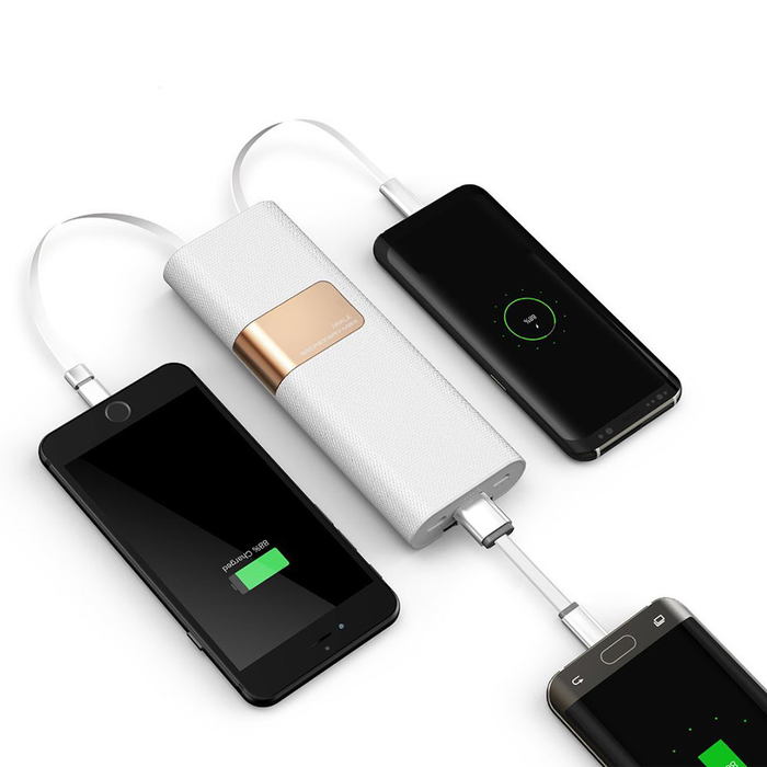 Внешний аккумулятор iWalk Secretary Plus 20000mAh белый (уценка Lightning) Внешний аккумулятор iWalk Secretary Plus 20000mAh белый (уценка Lightning)