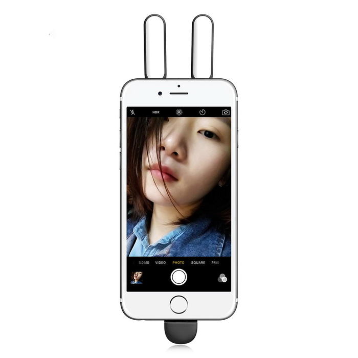 Фото/видео свет Baseus Selfie Light With Double Light черный для iPhone Фото/видео свет Baseus Selfie Light With Double Light черный для iPhone
