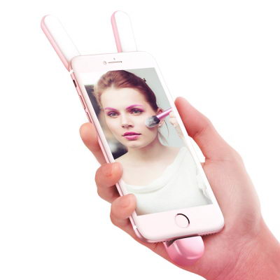 Фото/видео свет Baseus Selfie Light With Double Light розовый для iPhone Фото/видео свет Baseus Selfie Light With Double Light розовый для iPhone