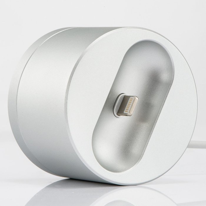 Док-станція Coteetci Base20 для Apple AirPods срібляста Док-станція Coteetci Base20 для Apple AirPods срібляста