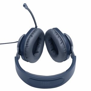 Ігрові навушники JBL Quantum 100 сині (JBLQUANTUM100BLU)