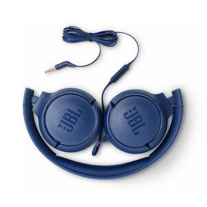 Навушники JBL TUNE500 сині (JBLT500BLU)