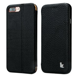 Чехол Jisoncase Genuin черный для iPhone 8 Plus/7 Plus