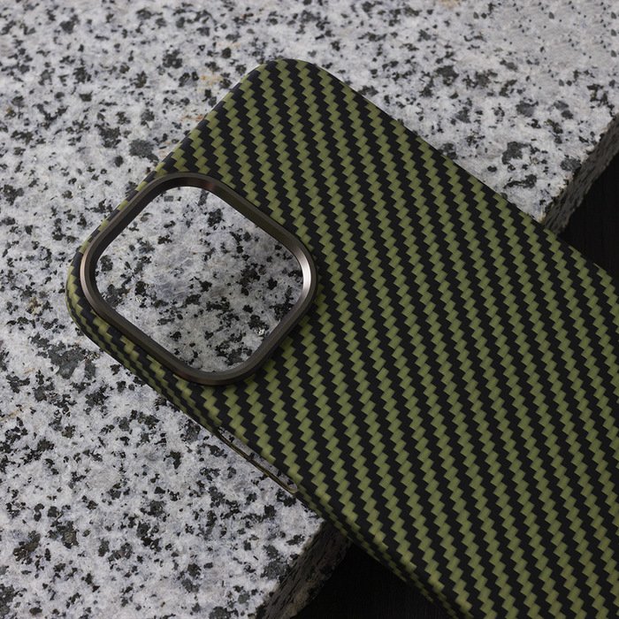 Чохол K-DOO Kevlar зелений для iPhone 12/12 Pro Чохол K-DOO Kevlar зелений для iPhone 12/12 Pro