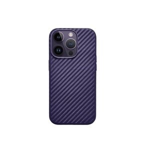 Чехол K-Doo Mag Noble Collection Carbon фиолетовый для iPhone 14 Pro