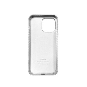 Чохол K-Doo Mag Noble Collection Carbon сріблястий для iPhone 14 Pro