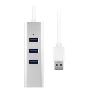 Хаб Macally USB-A 3.0 на 3*USB-А 3.0 з Gigabit Ethernet (U3HUBGBA)