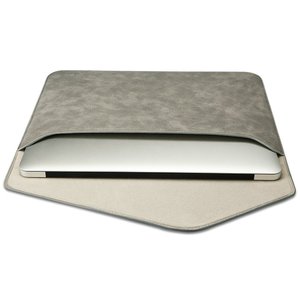 Сумка конверт для MacBook Air 13"/Pro retina 13" - Jisoncase сіра