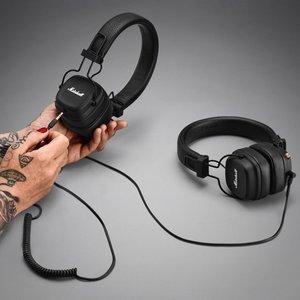 Marshall Headphones Major IV Bluetooth Black (1005773)