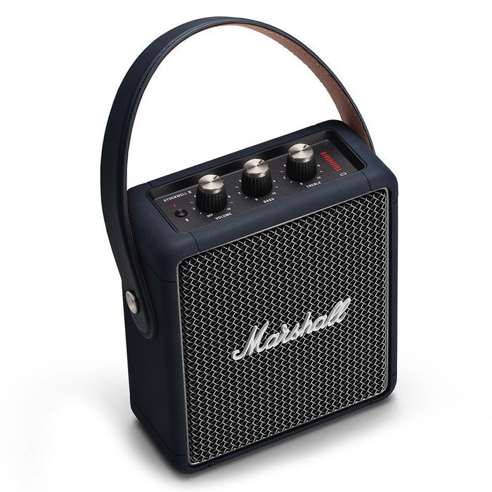 Портативная колонка Marshall Portable Speaker Stockwell II синяя Портативная колонка Marshall Portable Speaker Stockwell II синяя