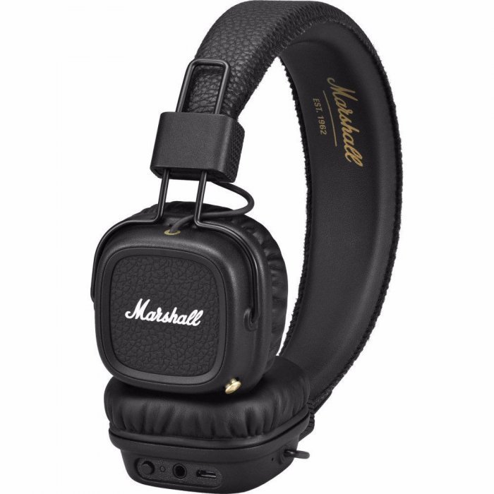 Навушники Marshall Major II Bluetooth чорні