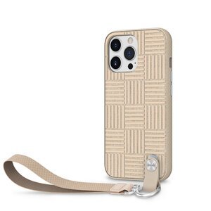 Moshi Altra Slim Hardshell Case with Wrist Strap Sahara Beige для iPhone 13 Pro (99MO117703)