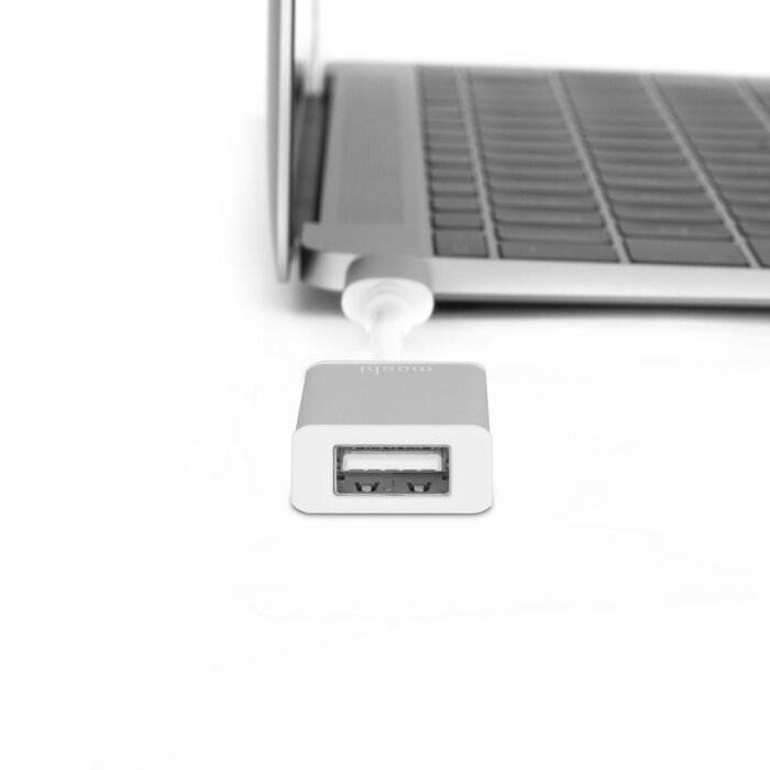 Moshi USB-C to USB Adapter Silver (99MO084200)