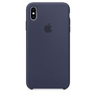 Силіконовий чохол темно-синій для iPhone XS Max