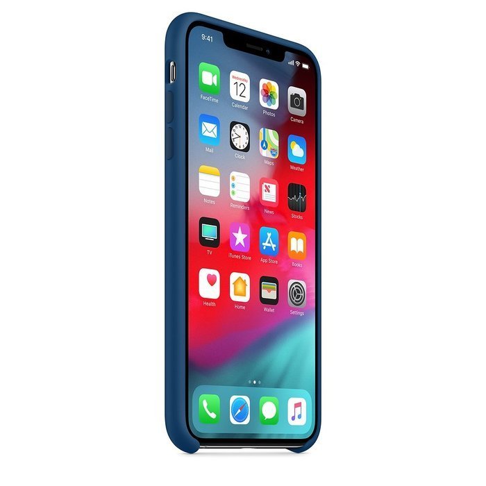 Силіконовий чохол синій для iPhone XS Max Силіконовий чохол синій для iPhone XS Max