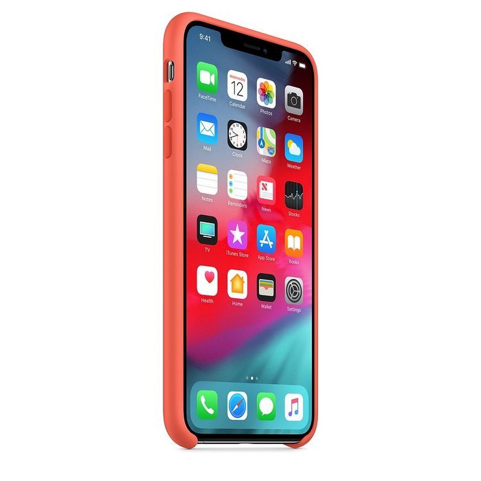Силіконовий чохол помаранчевий для iPhone XS Max Силіконовий чохол помаранчевий для iPhone XS Max