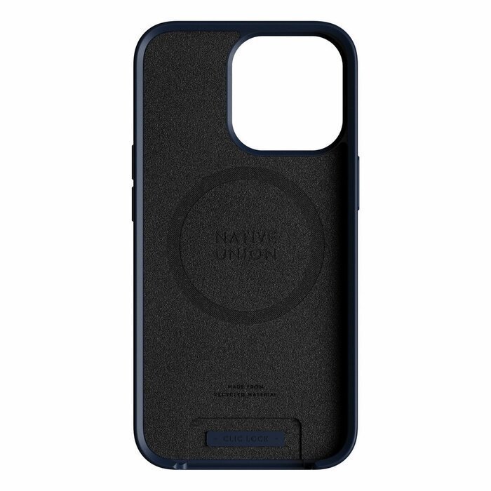 Чохол Native Union Clic Pop синій для iPhone 13 Pro Max (CPOP-NAV-NP21L) Чохол Native Union Clic Pop синій для iPhone 13 Pro Max (CPOP-NAV-NP21L)