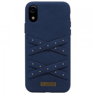 Чехол Polo Abbott синий для iPhone XR